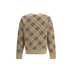 Burberry Beige Cotton Sweatshirt Burberry