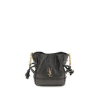 Saint Laurent Black Lamb Ovis Aries Aries Clutch Bag Saint Laurent