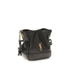Saint Laurent Black Lamb Ovis Aries Aries Clutch Bag Saint Laurent