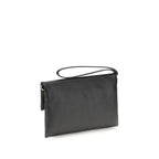 Fendi Black Lamb Ovis Aries Aries Clutch Bag Fendi