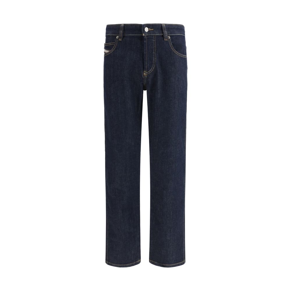 Diesel Black Cotton Slim Fit Jeans Diesel