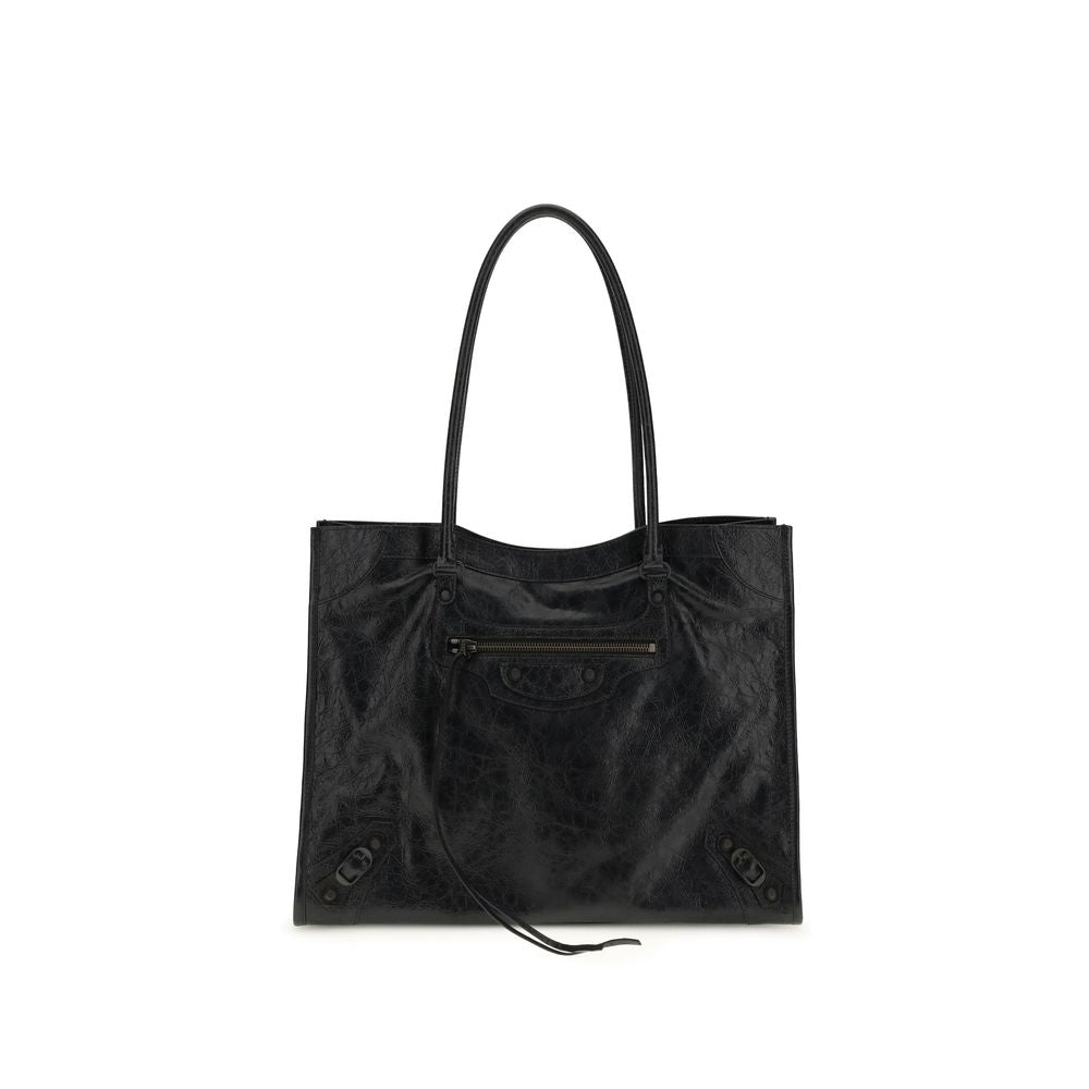 Balenciaga Black Lamb Ovis Aries Aries Shoulder Bag Balenciaga