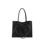 Balenciaga Black Lamb Ovis Aries Aries Shoulder Bag Balenciaga