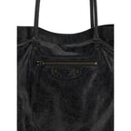 Balenciaga Black Lamb Ovis Aries Aries Shoulder Bag Balenciaga