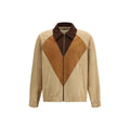 Valentino Brown Goatskin Biker Jacket Valentino