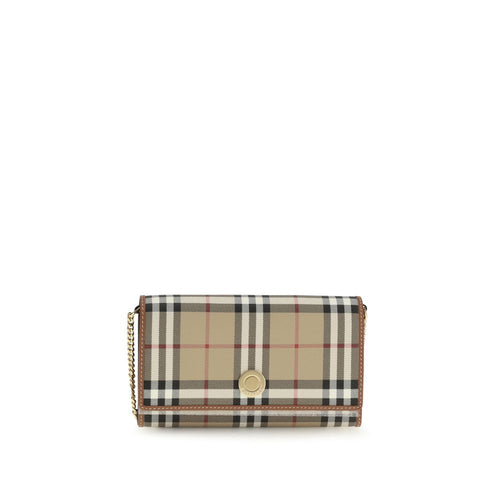 Burberry Beige Polyethylene Wallet Burberry