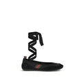 Gucci Black Fabric Ballet Flats Gucci