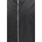 Diesel Brown Polyamide Sleeveless Jacket Diesel