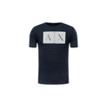 Armani Exchange Blue Cotton T-Shirt Armani Exchange