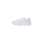 Armani Exchange White Leather Low Top Sneakers Armani Exchange