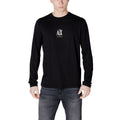 Armani Exchange Black Cotton Long Sleeve T-Shirt Armani Exchange
