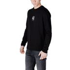 Armani Exchange Black Cotton Long Sleeve T-Shirt Armani Exchange