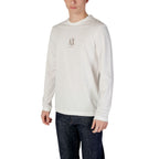 Armani Exchange Cream Cotton Long Sleeve T-Shirt Armani Exchange