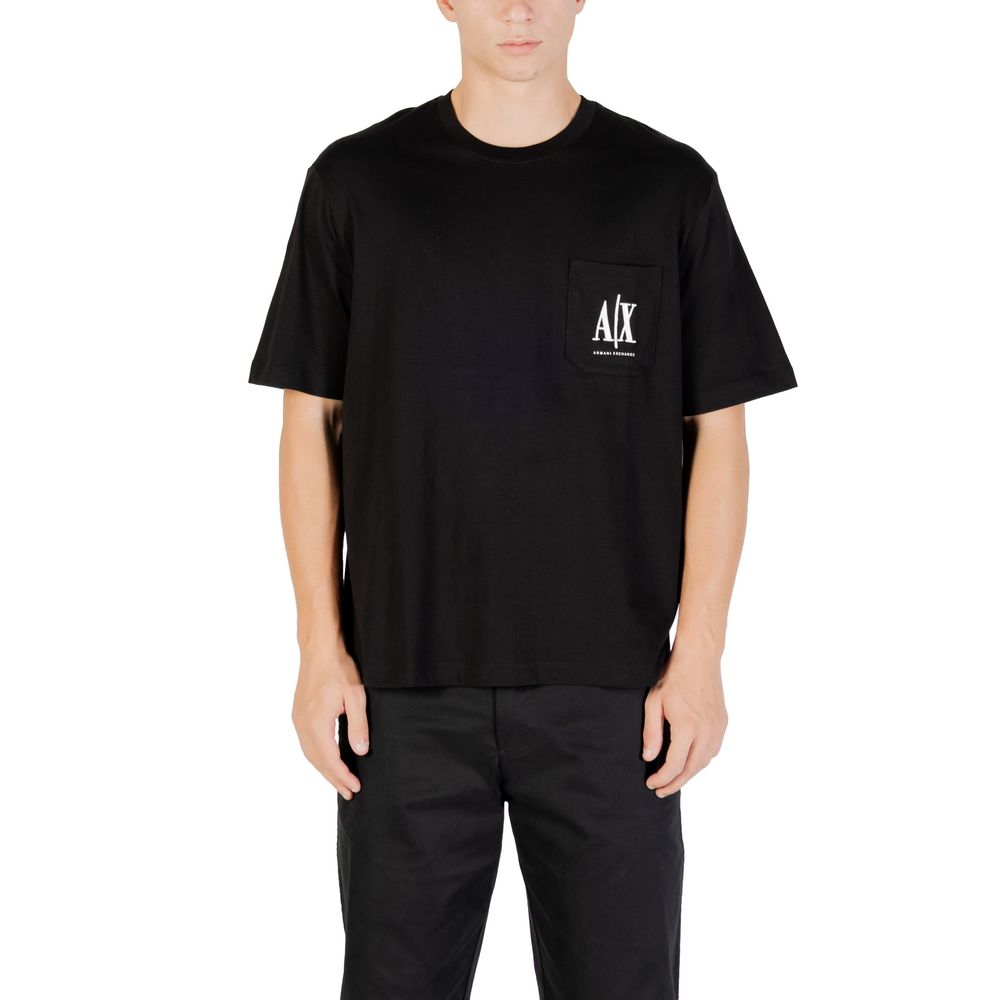 Armani Exchange Black Cotton Sportswear Armani Exchange