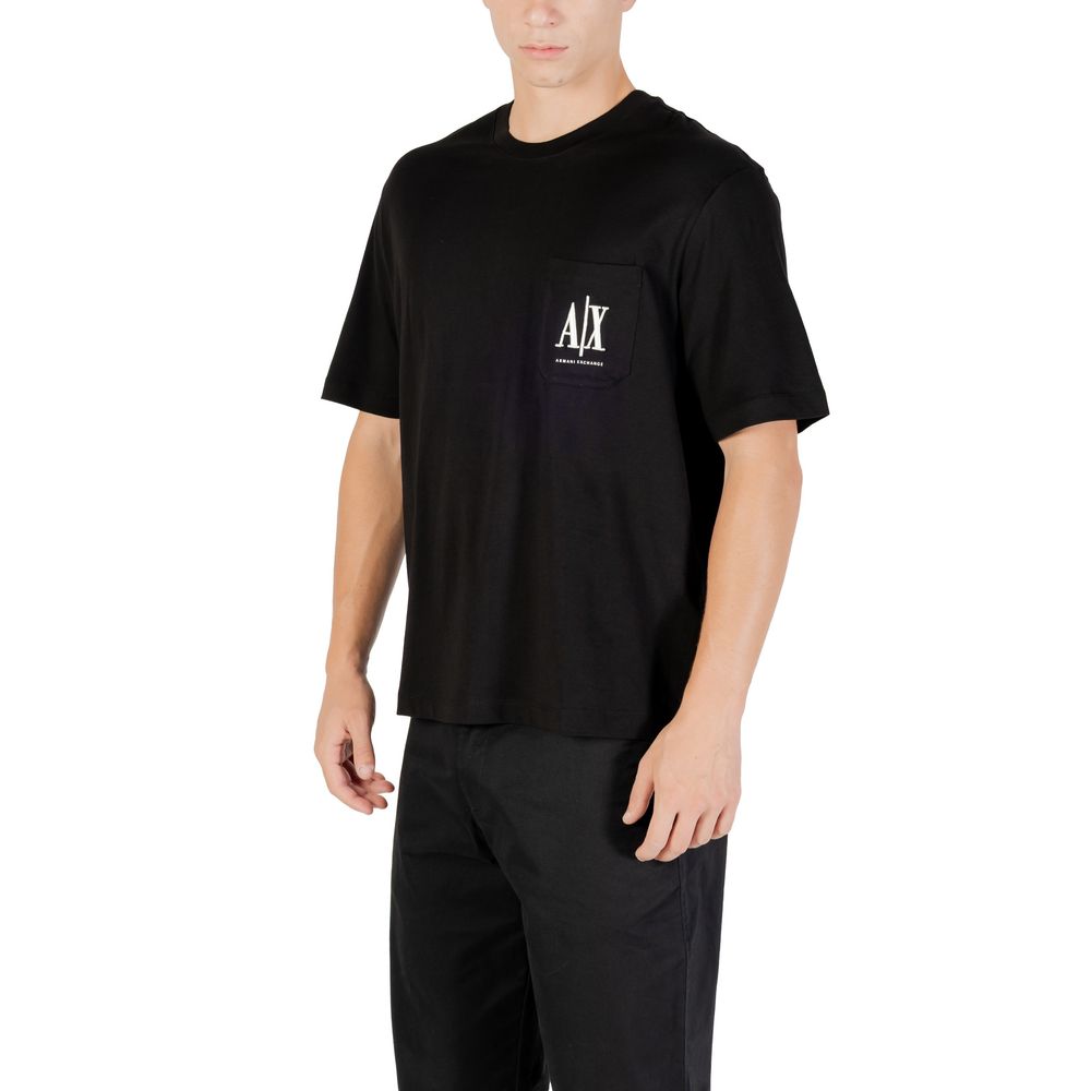 Armani Exchange Black Cotton Sportswear Armani Exchange