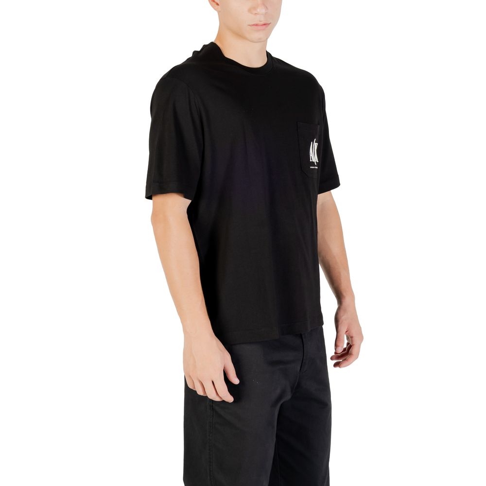 Armani Exchange Black Cotton Sportswear Armani Exchange