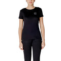 Armani Exchange Black Cotton T-Shirt Armani Exchange