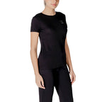 Armani Exchange Black Cotton T-Shirt Armani Exchange