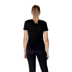 Armani Exchange Black Cotton T-Shirt Armani Exchange