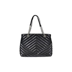 Armani Exchange Black Polyester Handbag Armani Exchange