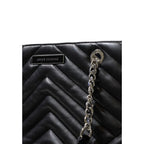 Armani Exchange Black Polyester Handbag Armani Exchange