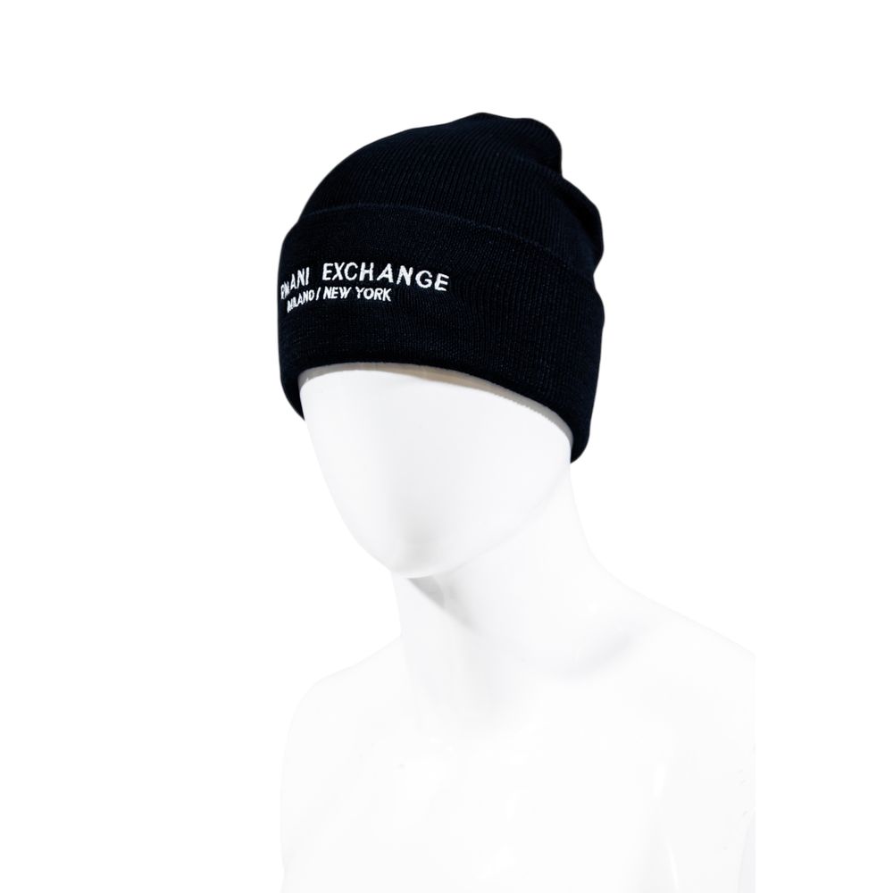 Armani Exchange Blue Polyester Cap (Baseball Hat) Armani Exchange