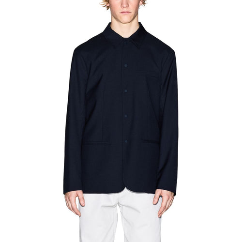 Armani Exchange Black Polyester Blazer Armani Exchange