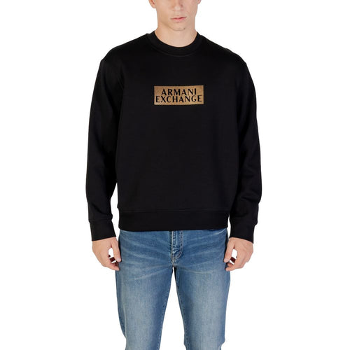 Armani Exchange Bicolor Cotton Sweatshirt Armani Exchange