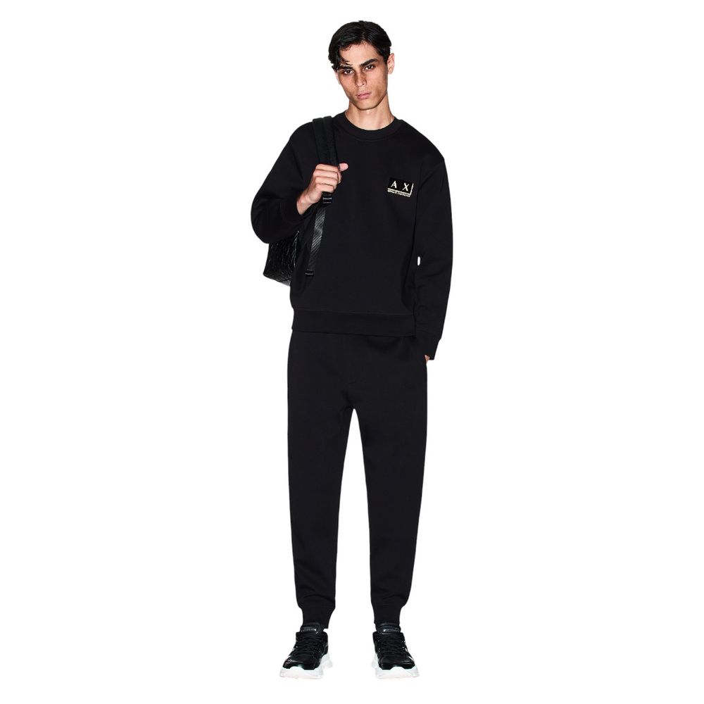 Armani Exchange Bicolor Cotton Joggers (Workout Pants) Armani Exchange