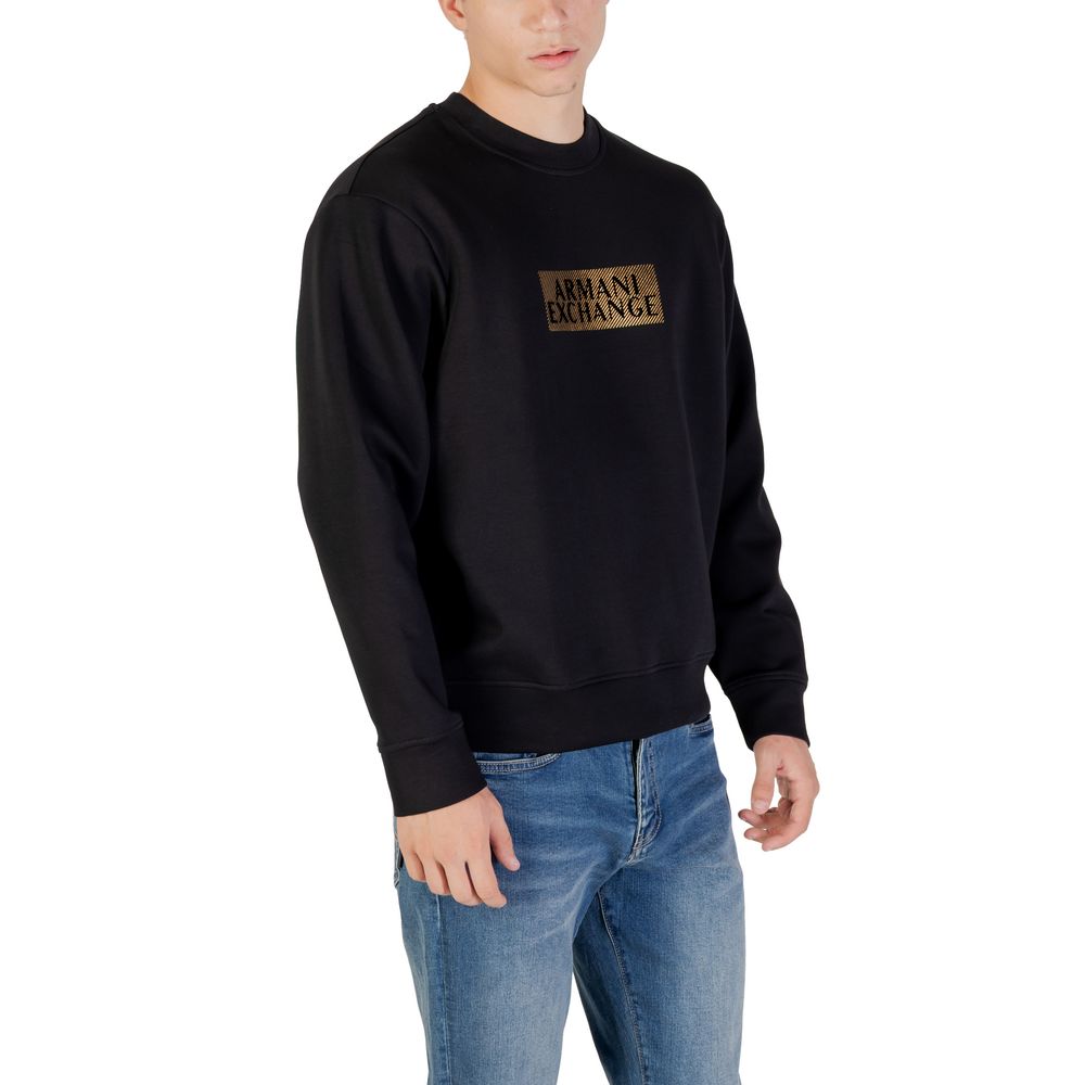 Armani Exchange Bicolor Cotton Sweatshirt Armani Exchange