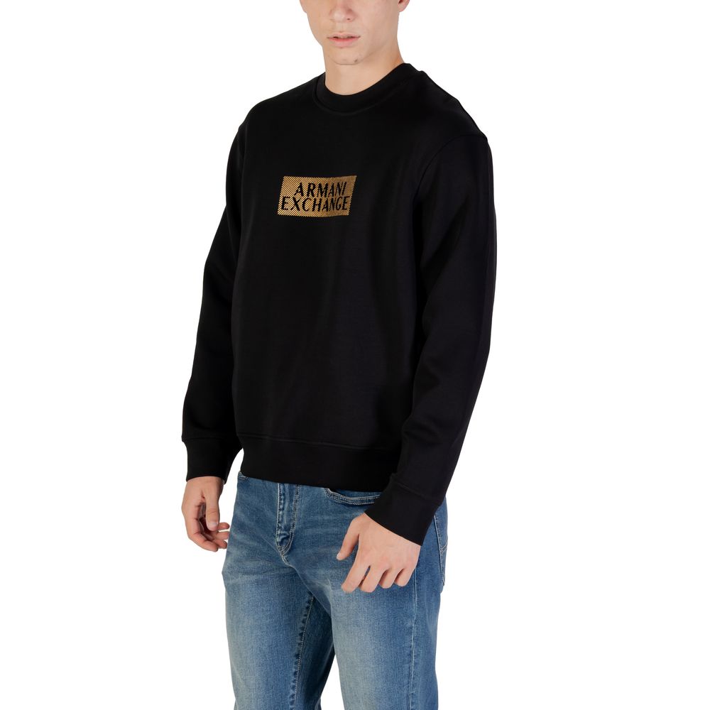 Armani Exchange Bicolor Cotton Sweatshirt Armani Exchange