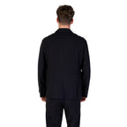 Armani Exchange Black Lyocell Blazer Armani Exchange