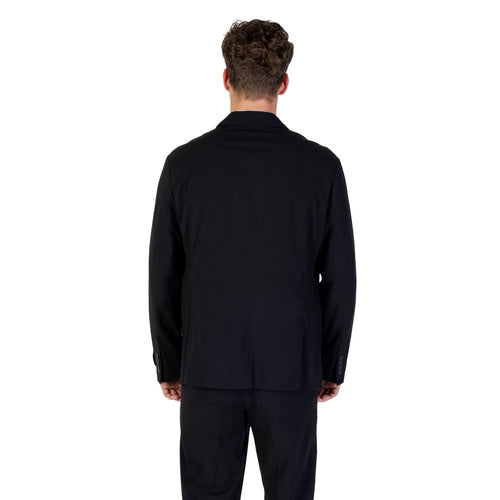 Armani Exchange Black Lyocell Blazer Armani Exchange