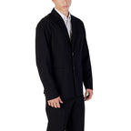 Armani Exchange Black Lyocell Blazer Armani Exchange