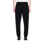 Armani Exchange Black Cotton Joggers (Workout Pants) Armani Exchange