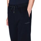 Armani Exchange Blue Cotton Joggers (Workout Pants) Armani Exchange