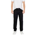 Armani Exchange Black Cotton Skinny Pants Armani Exchange