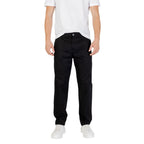 Armani Exchange Black Cotton Skinny Pants Armani Exchange