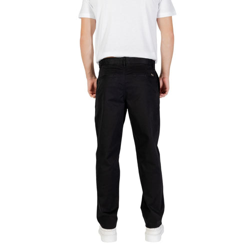 Armani Exchange Black Cotton Skinny Pants Armani Exchange