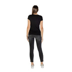 Armani Exchange Black Cotton T-Shirt Armani Exchange