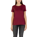 Armani Exchange Bordeaux Cotton T-Shirt Armani Exchange