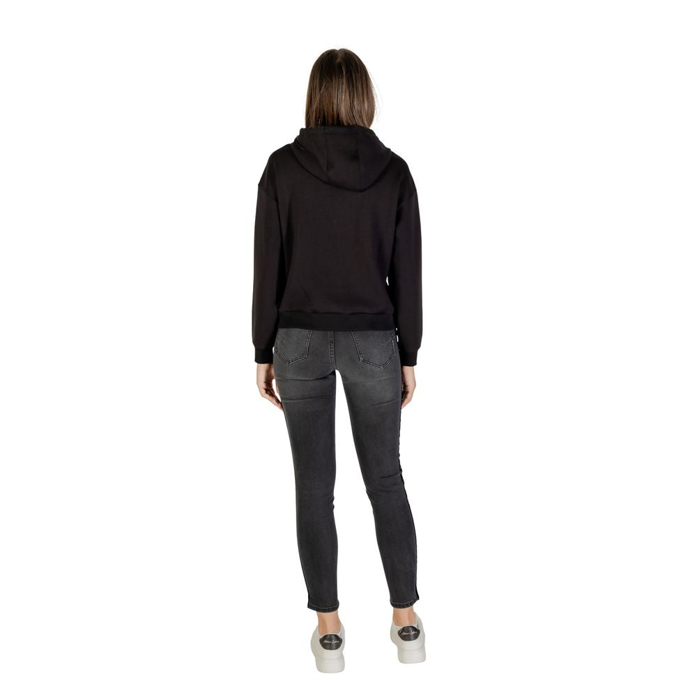 Armani Exchange Bicolor Viscose Hoodie Armani Exchange