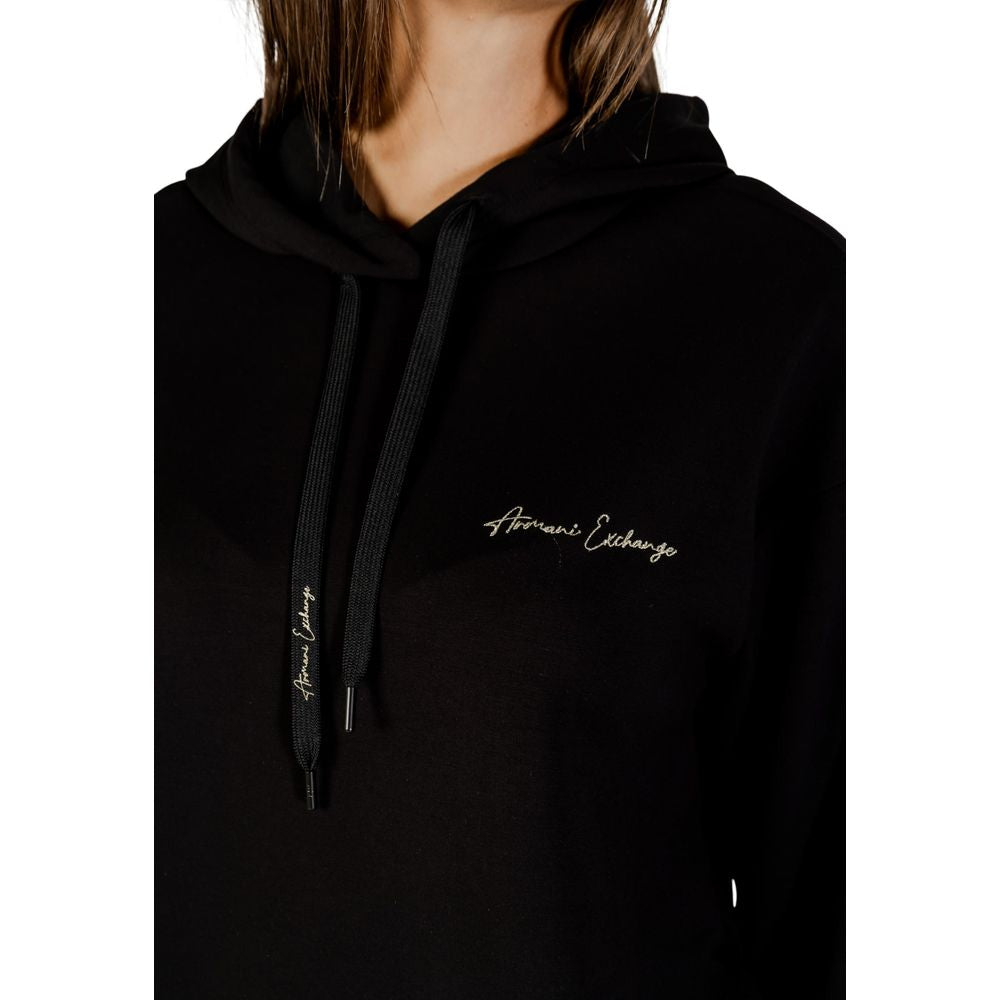 Armani Exchange Bicolor Viscose Hoodie Armani Exchange