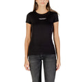 Armani Exchange Black Cotton T-Shirt Armani Exchange