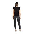Armani Exchange Black Cotton T-Shirt Armani Exchange