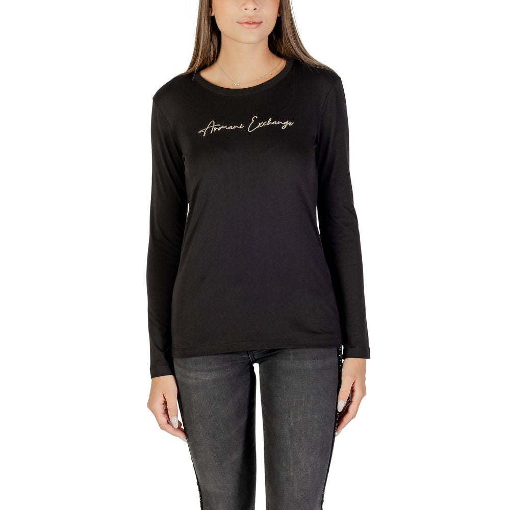 Armani Exchange Bicolor Cotton Long Sleeve T-Shirt Armani Exchange