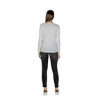 Armani Exchange White Cotton Long Sleeve T-Shirt Armani Exchange
