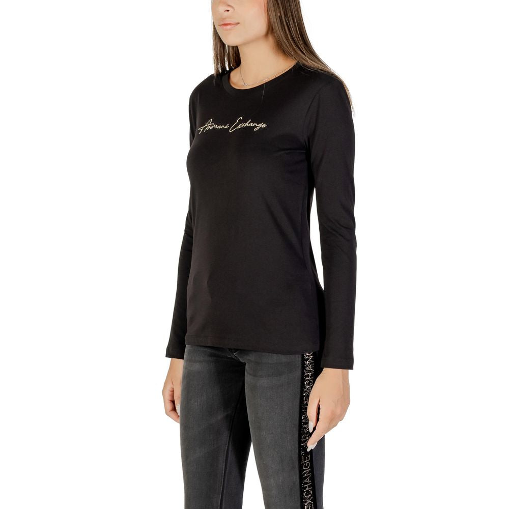 Armani Exchange Bicolor Cotton Long Sleeve T-Shirt Armani Exchange
