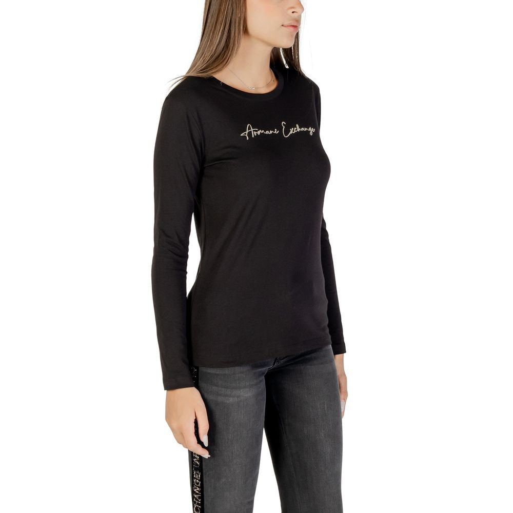 Armani Exchange Bicolor Cotton Long Sleeve T-Shirt Armani Exchange