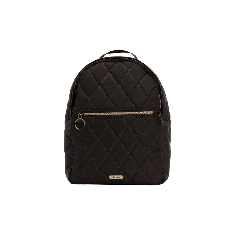 Barbour Green Polyamide Backpack Barbour